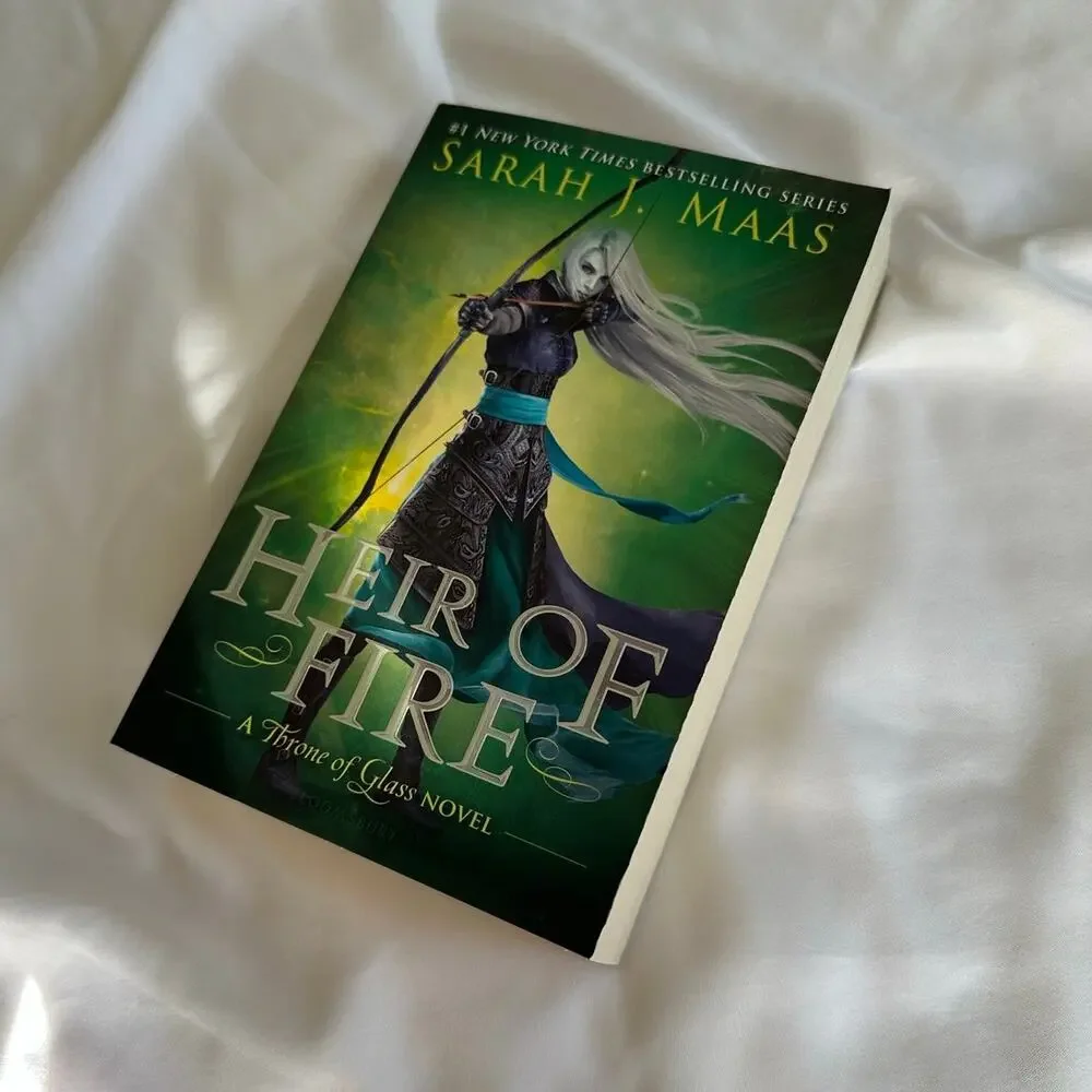 Heir Of Fire By Sarah J. Maas Throne Of Glass Oop Paperback - Picture 1 of 7